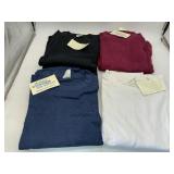 4 XXXL LONG SLEEVE SHIRTS AND 4 XXXL SHORT S