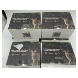 6 TRAIL CAMERAS-SOLAR/BATTERY POWERED-NEW
