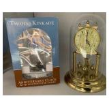 THOMAS KINKADE CLOCK AND SLOAN QUARTZ CLOCK
