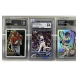 3 GEM MINT 10 GRADED SHOHEI OHTANIS