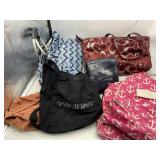 PURSES, BEACH AND SHOPPING BAGS