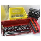 SCREWS, SOCKETS, RATCHETS, EMERGENCY KIT