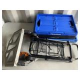 DOLLY, CARRIER, AND PLASTIC BOXES