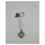 925 Heart and Chain - Wt. 4.72 Grams