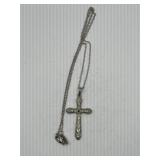 925 Chain & Cross - Wt. 5.7 Grams