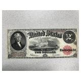 1917 Large Note $2 U.S. Note