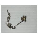 Sterling Keepsake Chain and 925 Bear - Wt. 15.50