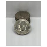 (9) 1972 Kennedy Halves