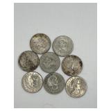 (8) Susan B Anthony Dollars