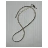 925 Necklace - Wt. 16.49 Grams