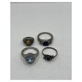 (4) 925 Rings - Wt. 10.62 Grams