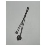 Sterling Chain and Pendant - Wt. 5.96 Grams