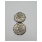 (2) 1984 P Kennedy Halves