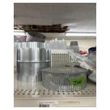 Assorted vents , pipe wrap and etc