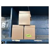 (3) Metal Boxes