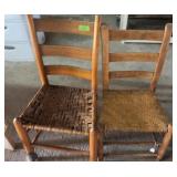 (2) Wood Chairs