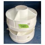 Plastic organizer x 2