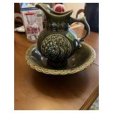 Pitcher and bowl