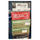 4 boxes of .380 auto ammo