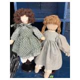 (2) Dolls