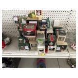 Assorted Christmas ornaments