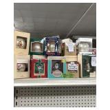 Assorted Christmas ornaments