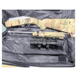 Ruger m-10/22 22 cal rifle with case