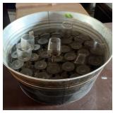 Washtubs and glasses