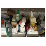 Misc scrub brushes and funnels