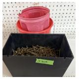 (3) Containers of nails