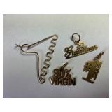 14KT GOLD  PENDANTS!!
