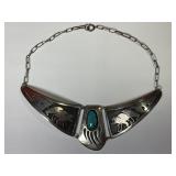NATIVE AMERICAN SIGNED NECKLACE!!