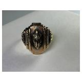 1953 10KT GOLD HIGH SCHOOL RING!!