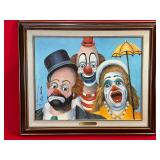 CERTIFIED RED SKELTON ART! 'THE ESCORTS'