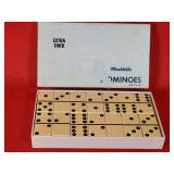 ANTIQUE MARBLELIKE DOMINOES SET!!