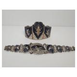 SIAM STERLING BRACELETS! 2X BID