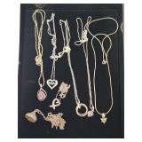 ESTATE STERLING NECKLACES!