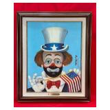 CERTIFIED RED SKELTON ART! 'THE PLEDGE'