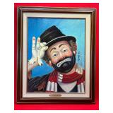CERTIFIED RED SKELTON ART!!! 'THE GENT'
