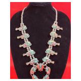 SQUASH BLOSSOM NECKLACE!!