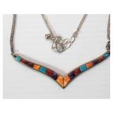 JAY KING SPINY OYSTER & TURQUOISE NECKLACE!!