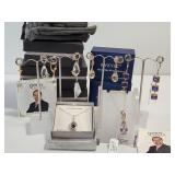 STUNNING ESTATE STERLING JEWELRY!!  6X BID.