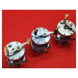 ANTIQUE SOUTH BEND LEVEL WIND REELS!! 3X BID.