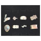 ESTATE STERLING RINGS!!