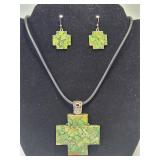 JAY KING DESERT ROSE TRADING TURQUOISE SET!!