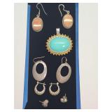 ESTATE STERLING SILVER JEWELRY!!