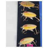ANTIQUE CA CLARK WATER SCOUT LURES 4X BID.