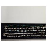 ESTATE STERLING BRACELETS!! 5X BID.