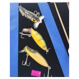 ANTQIUE FISHING LURES 3 X BID.