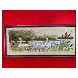 MID CENTURY NEEDLE POINT ART!!